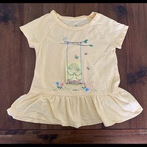 Surprise peplum tee by Baby Gap